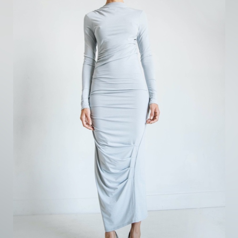 LINE BY K - Grey Bodycon Dress